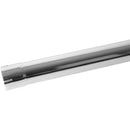 Universal Exhaust Stack Pipe - 3" x 60", Straight, Chrome - Quality Farm Supply