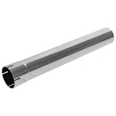Universal Exhaust Stack Pipe - 3-1/2" x 24", Straight, Chrome - Quality Farm Supply