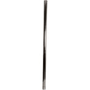 Universal Exhaust Stack Pipe - 3-1/2" x 96", Straight, Chrome - Quality Farm Supply