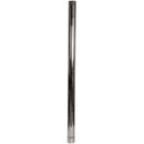 Universal Exhaust Stack Pipe - 4" x 72", Straight, Chrome - Quality Farm Supply