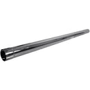 Universal Exhaust Stack Pipe - 4" x 84", Straight, Chrome - Quality Farm Supply