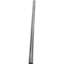 Universal Exhaust Stack Pipe - 4" x 96", Straight, Chrome - Quality Farm Supply