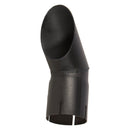 Universal Exhaust Stack Pipe - 2-3/4" x 2-3/4" x 846", Curved, Black - Quality Farm Supply