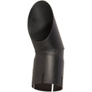 Universal Exhaust Stack Pipe - 2-3/4" x 2-3/4" x 846", Curved, Black - Quality Farm Supply