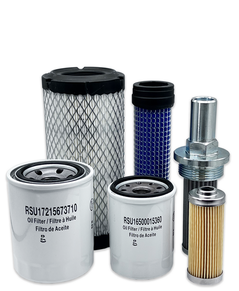 HERO Maintenance Filter Kit for Yanmar SV08 Excavator - Quality Farm Supply