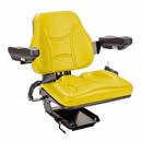 TISCO King Size Universal Tractor Seat with Suspension - Yellow