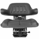 TISCO Universal Tractor Seat with Suspension - Black - Quality Farm Supply