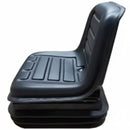 TISCO Compact Tractor Seat with Internal Suspension - Black Vinyl - Quality Farm Supply