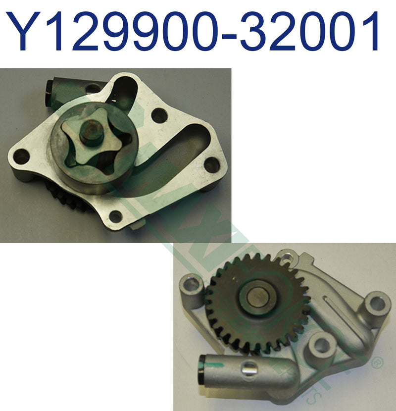 Maxiforce Oil Pump, Non-Turbo, 4TNV94/98, 4TNE94/98 for Yanmar 129900-32001 - Quality Farm Supply