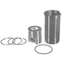 SLEEVE & PISTON KIT. CONTAINS SLEEVES (NO GROOVES ON SLEEVES), 3 RING PISTONS & RINGS, 1-3/16" O.D. PINS & RETAINERS. FOR 4.02" BORE