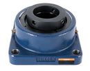 Timken QMF10J200SO Flange-Mount Roller Bearing Unit - Spherical Roller Bearing, 2 in Bore , 4-Bolt Flange Mount, Eccentric Collar, Non-Expansion Bearing (Fixed), Cast Steel Housing, Heavy Duty