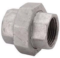 3/4 INCH FNPT X FNPT  GALVANIZED UNION