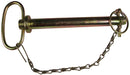 AgSmart Hitch Pin with Chain - Swivel Handle, 3/4" x 6-1/4"