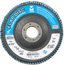 TYPE 29 FLAP DISC 4-1/2" X 7/8" FOR ANGLE GRINDER- 34 GRIT