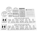 DECAL SET FOR FARMALL SUPER C