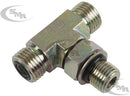 3/8 MALE OFS X 3/8 MALE O-RING BOSS - STRAIGHT THREAD CONNECTOR - STEEL