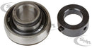 1/2 INCH BORE GREASABLE INSERT BEARING WITH COLLAR - SPHERICAL RACE