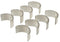 TISCO Connecting Rod Bearings - .040" Oversized for Ford