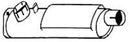 TISCO Muffler for Case, A147100
