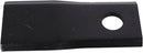 DISC MOWER BLADE. COUNTER-CLOCKWISE, 3.9", 99 MM LONG, 0.640", 16.3 MM HOLE DIAMETER