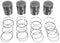 Rebore Kit - .020" Oversize Four Cylinder for International