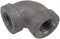 3/8 INCH X 3/8 INCH FNPT X FNPT BLACK IRON ELBOW - 90