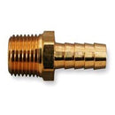 3/4 INCH X 3/4 INCH MNPT X HOSE BARB  BRASS