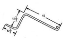 AgSmart Wheel Rake Tooth for Agco, Bush Hog, H & S, M & W, New Holland, Otma, Sitrex