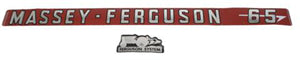 DECAL SET FOR MASSEY FERGUSON 65