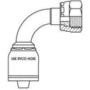 ORFS FEMALE 90 DEGREE BEND WITH 11/16 INCH THREAD FOR 1/4 INCH HOSE