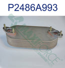 Maxiforce Cooler, Oil, Brick Type, 8 Plate, 1006/1106 for Perkins 2486A993 - Quality Farm Supply
