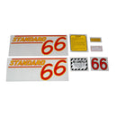 Decal Set for Oliver 66 Standard - Gas Mylar - Red Numbers - Quality Farm Supply
