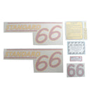 Decal Set for Oliver 66 Standard - Gas Vinyl - Red Numbers - Quality Farm Supply