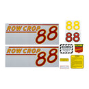 Decal Set for Oliver 88 Row Crop Gas Mylar - Red Numbers - Quality Farm Supply