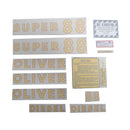 Decal Set for Oliver Super 88 Diesel Vinyl - Quality Farm Supply