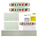 Decal Set for Oliver 880 Diesel Early Mylar - Quality Farm Supply