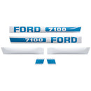 Decal Set for Ford 7100 - Quality Farm Supply