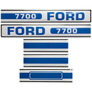 Decal Set for Ford 7700 - Quality Farm Supply