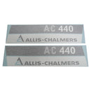 Decal Set for Allis Chalmers 440 Late w/ Black Grill - Quality Farm Supply