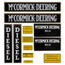 Decal Set for International / Farmall WD-40 Mylar - Quality Farm Supply