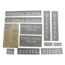 Decal Set for International / Farmall WD-40 Vinyl - Quality Farm Supply
