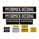 Decal Set for International / Farmall W-12 Mylar - Quality Farm Supply