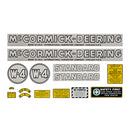 Decal Set for International / Farmall W-4 - Quality Farm Supply