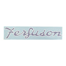 "Ferguson" Script Decal for Massey FergusonMisc.Vinyl - 26" - Blue w/ White Outline - Quality Farm Supply