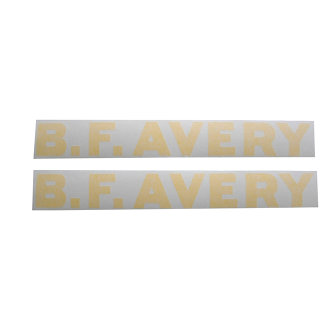 "B.F. Avery" Decal for Minneapolis MolineAvery BFRed TractorVinyl - Quality Farm Supply