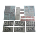 Decal Set for Case 770 Agri-King Diesel - Quality Farm Supply