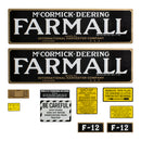 Decal Set for International / Farmall F-12 - Quality Farm Supply