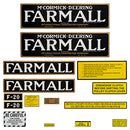 Decal Set for International / Farmall F-20 - Quality Farm Supply