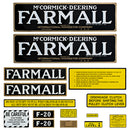 Decal Set for International / Farmall F-20 Narrow Tread - Quality Farm Supply