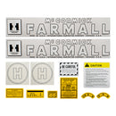 Decal Set for International / Farmall H 1945-1952 Mylar - "IH McCORMICK FARMALL" - Quality Farm Supply